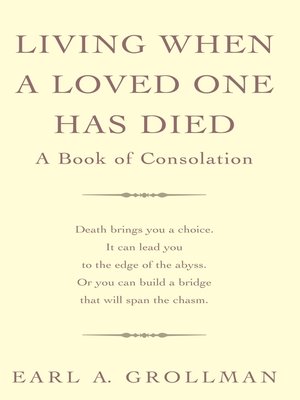 cover image of Living When a Loved One Has Died